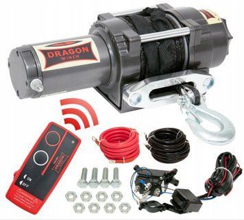 Електрична лебідка Dragon Winch Highlander 3500HDs (синтетичний трос / 1588 кг) DWH3500HDs фото