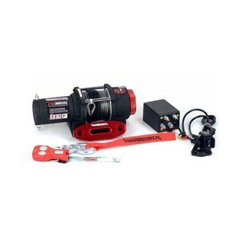 Лебедка для квадроцикла PowerWinch 3500 (Синтетический трос) PowerWinch 3500 фото