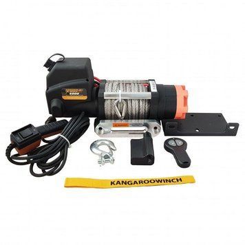 Лебедка KangarooWinch 6000 lbs / 12 Вольт (синтетический трос) K6000SR-STB фото