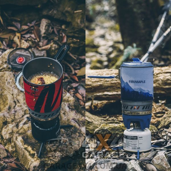 Комбінована система для приготування їжі Fire Maple Polaris X5 з редуктором тиску Polaris X5 Red фото