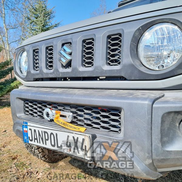 Лебідка KangarooWinch 6000 lbs / 12 вольтів (синтетичний трос) K6000SR-STB фото