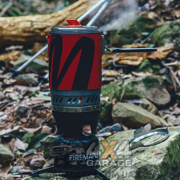 Комбінована система для приготування їжі Fire Maple Polaris X5 з редуктором тиску Polaris X5 Red фото