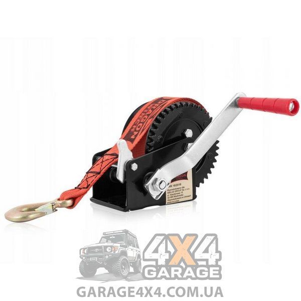 Ручная лебедка Dragon Winch DWK-16 (Синтетическая лента / 725 кг) DWK-16pas фото
