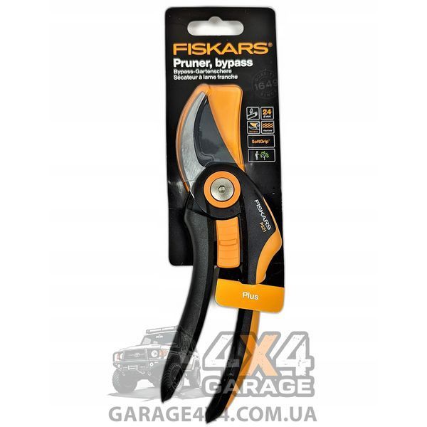 Площинний секатор Fiskars Plus P521 (1057167) 1057167 фото
