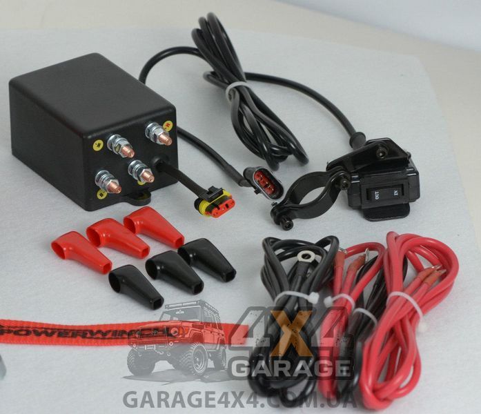 Лебідка для квадроцикла PowerWinch 3500 (Синтетичний трос) PowerWinch 3500 фото