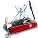 Нож складной, мультитул Victorinox Cybertool Lite (91мм, 36 функция), красный прозр. 1.7925.T 81-1276-03 фото 3