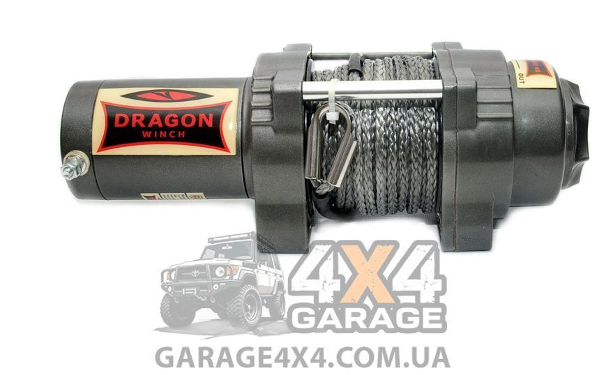 Электрическая лебедка Dragon Winch Highlander 3500HDs (синтетический трос / 1588 кг) DWH3500HDs фото