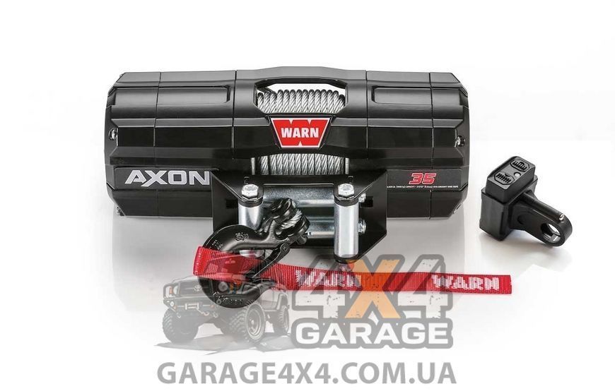 Могутня лебідка для квадроциклу ATV WARN AXON 35 (12 Вольт / 1588 кг) 101135 фото