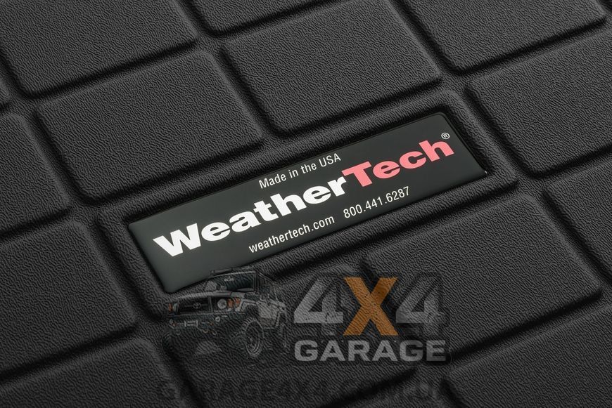 Комплект задніх брудозахисних килимів WeatherTech для Volkswagen Amarok 2010-2014 443262 фото