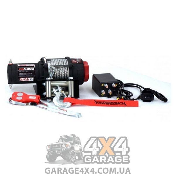 Лебедка для квадроцикла с беспроводным пультом Power Winch 4000 PW4000 фото