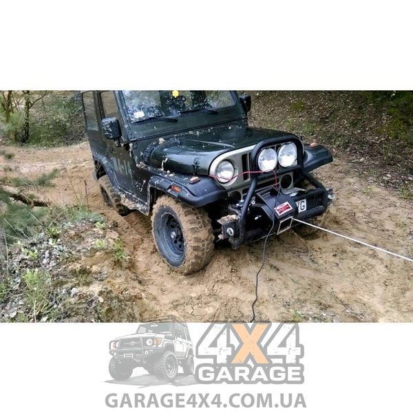 Переносна електрична лебідка Dragonwinch 5000 (Сталевий трос / 12 Вольт / 2265кг) DWP5000 фото