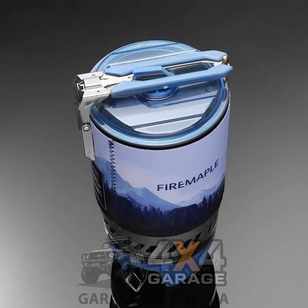 Комбінована система для приготування їжі Fire Maple Polaris X5 Blue з редуктором тиску Polaris X5 Blue фото