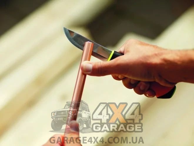 Нож Fiskars для тяжелых работ с чехлом-точилкой (1023619) 1023619 фото