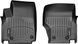 Чорні передні гумові килимки в салон WeatherTech для Volkswagen Amarok 2010-2014 443261 фото 1