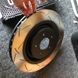 Усиленный вентилируемый задний тормозной диск DBA T2 Slot Street Series для Toyota 4Runner (2005-2014) DBA793S фото 5