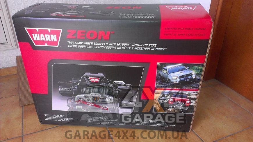 Компактная автомобильная лебедка WARN ZEON 8-S (12В / 3630 кг) 89670 фото