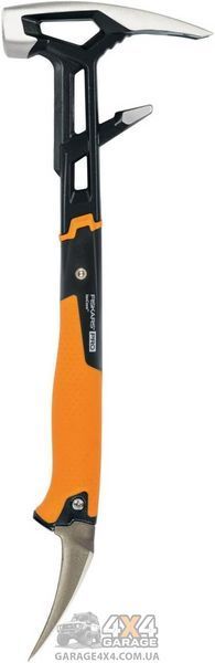 Молоток із гвоздодером для демонтажних робіт Fiskars IsoCore M (1027220) 1027220 фото