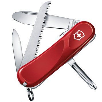 Нож складной, мультитул Victorinox Junior 09 (85мм, 8 функций), красный 2.3913.SKE 1870744738 фото