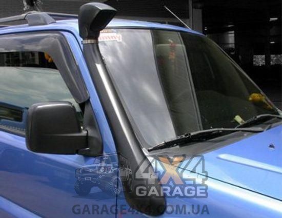 Компактний шноркель Telawei для Suzuki Jimny (1998-2017) з лекалом, гофрою і хомутами. SJMWSA фото