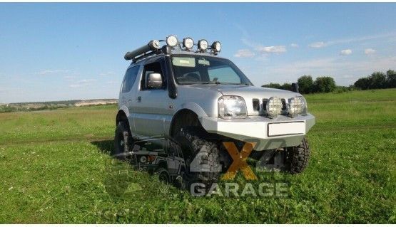 Компактний шноркель Telawei для Suzuki Jimny (1998-2017) з лекалом, гофрою і хомутами. SJMWSA фото