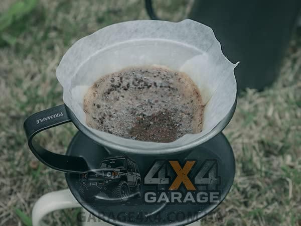 Туристичний пуровер Fire-maple Orca Pour Over (Нержавіюча сталь) Orca Pour Over Coffee Fil фото