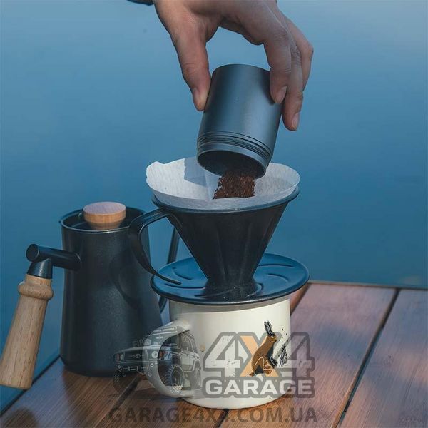 Туристичний пуровер Fire-maple Orca Pour Over (Нержавіюча сталь) Orca Pour Over Coffee Fil фото