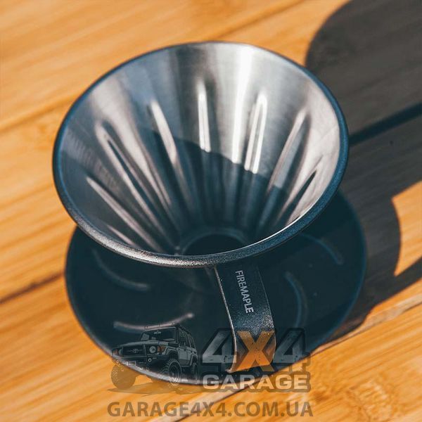 Туристичний пуровер Fire-maple Orca Pour Over (Нержавіюча сталь) Orca Pour Over Coffee Fil фото