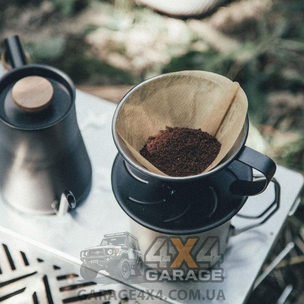 Туристичний пуровер Fire-maple Orca Pour Over (Нержавіюча сталь) Orca Pour Over Coffee Fil фото