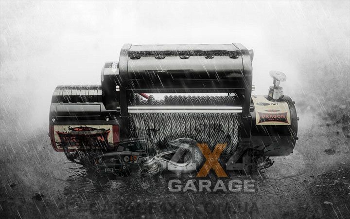 Лебідка для позашляховика Dragon Winch Maverick 12000HDI (Водонепроникний блок управління) DWM12000HDI фото