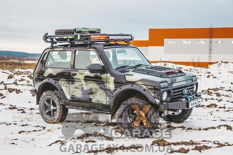 Шноркель для Нива ВАЗ 2121 (Telawei) SNIVA21A фото