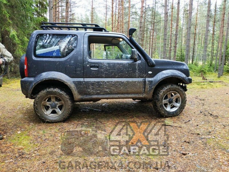 Компактний шноркель Telawei для Suzuki Jimny (1998-2017) з лекалом, гофрою і хомутами. SJMWSA фото