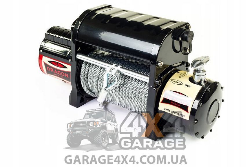 Лебідка для позашляховика Dragon Winch Maverick 12000HDI (Водонепроникний блок управління) DWM12000HDI фото