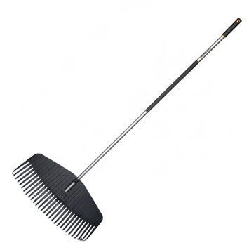 Большие облегченные садовые грабли Fiskars Ergonomic (1000660) 1000660 фото