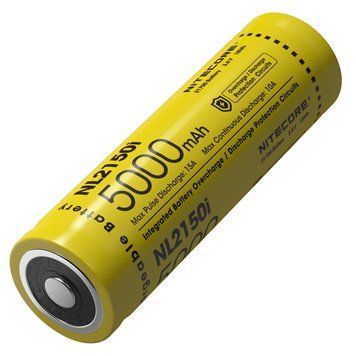 Аккумулятор литиевый Li-Ion 21700 Nitecore NL2150i 3.6V (5000mAh), защищенный 1984651036 фото