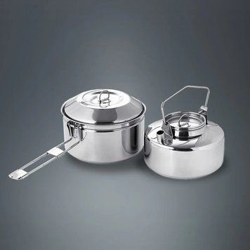 Туристичний чайник і каструля Fire-Maple Antarcti Stainless Steel Cookware Antarcti SS Cookware фото