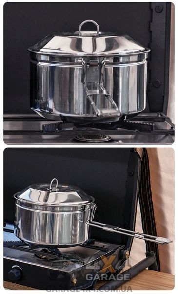 Туристичний чайник і каструля Fire-Maple Antarcti Stainless Steel Cookware Antarcti SS Cookware фото
