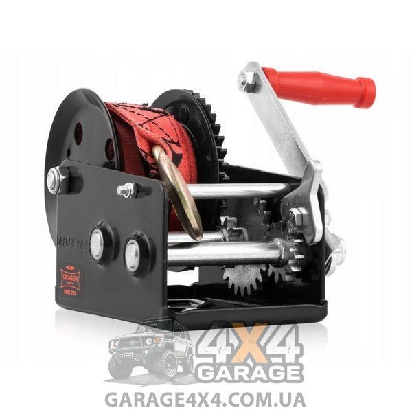Ручна лебідка Dragon Winch DWK-25V (Синтетична стрічка) DWK-25Vpas фото