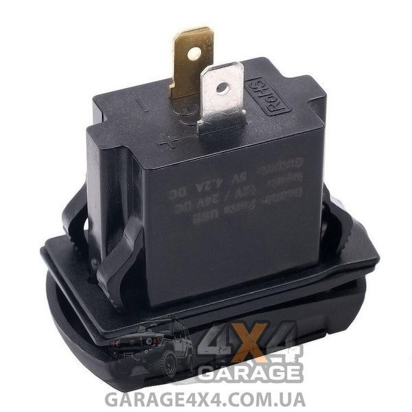 USB зарядка в авто с вольтметром 1093775060 фото