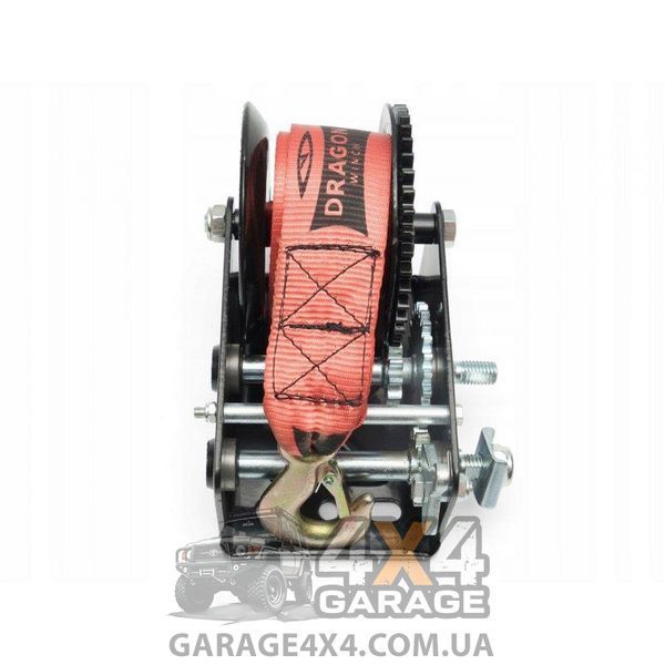 Ручна лебідка Dragon Winch DWK-25V (Синтетична стрічка) DWK-25Vpas фото