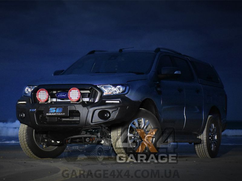 Передній захисний бампер Stealthbar для Ford Ranger 2015 - н. в. (LED поворотники і габарити)