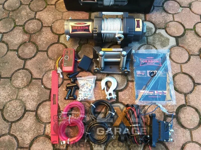 Электрическая лебедка Dragon Winch Highlander 4500HD DWH4500HD фото