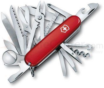 Нож складной, мультитул Victorinox Swisschamp (91мм, 33 функции), красный 1.6795 1870743718 фото
