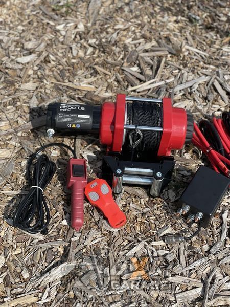 Лебедка для квадроцикла Rugcel 3500 (12 Вольт / Синтетический трос) Rugcel3500 фото