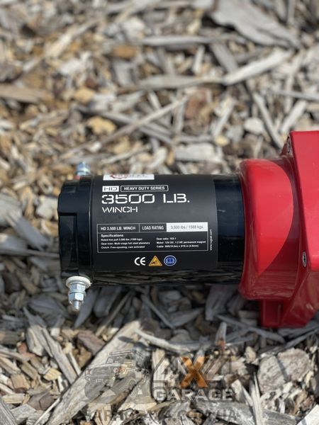 Лебедка для квадроцикла Rugcel 3500 (12 Вольт / Синтетический трос) Rugcel3500 фото