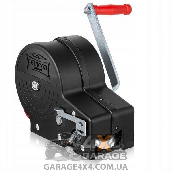 Ручная лебедка Dragon Winch DWK-35V (Синтетическая лента, в корпусе) DWK-35Vpas фото