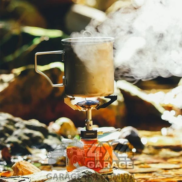 Компактный туристический казанок-кружка из титана с крышкой Fire-Maple Alti 600мл Alti 0.6L Titanium Cup фото