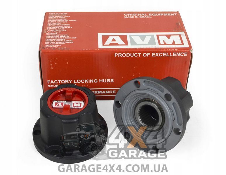 Посилені механічні хаби AVM761XP Extreme для Nissan NP300 (Pathfinder R50, Navara D22) AVM761XP фото