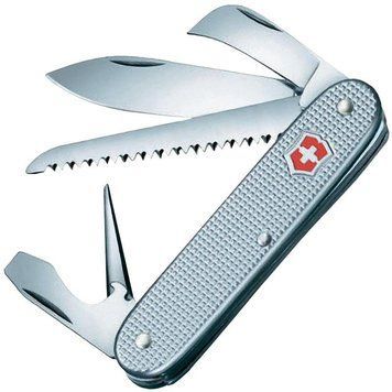 Нож складной, мультитул Victorinox Alox Harvester (93мм, 7 функций), серебристый 0.8150.26 1870745239 фото