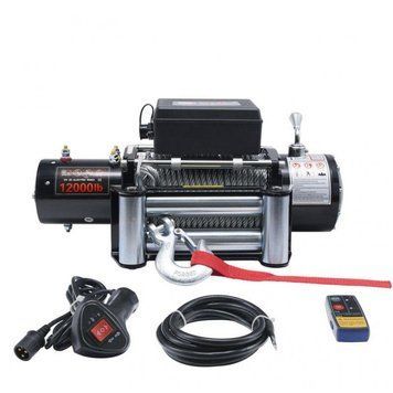 Лебідка для позашляховика 12 Вольт: PROwinch 12000 (сталевий трос) 1352247898 фото