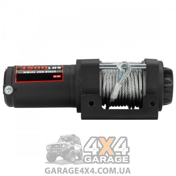 Лебедка для квадроцикла X-BULL 3500 (Стальной трос / 1588 кг) HRW3500A фото